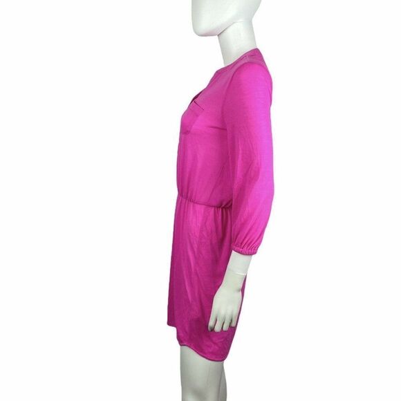 Lilly Pulitzer Pink Beckett Shirt Dress XS Jersey - Picture 3 of 12